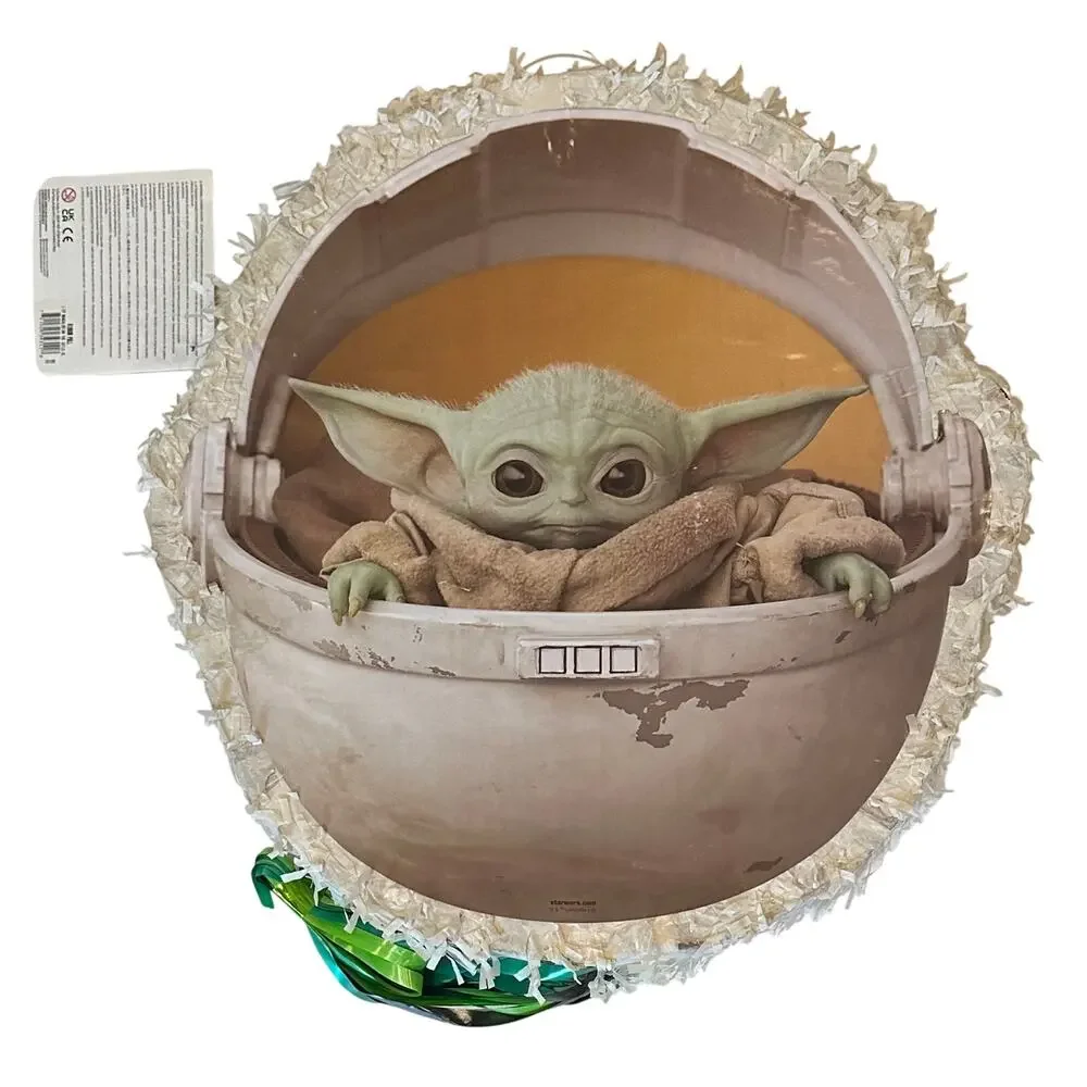 New The Mandalorian (Grogu the Child) Pinata, 17.75 x 3.25 x 17.75 in, Star Wars